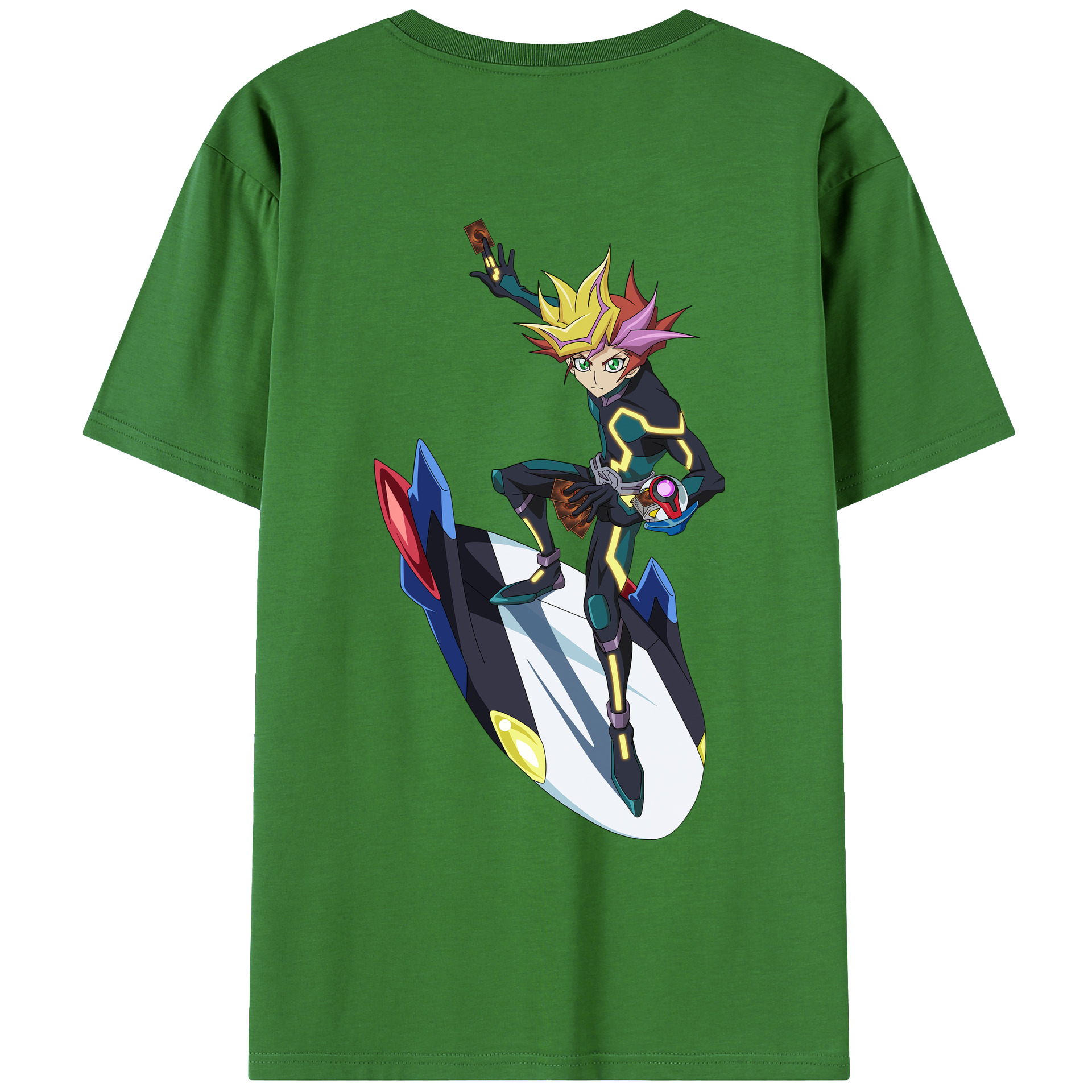 （画像用） 遊☆戯☆王 Yu-Gi-Oh! レディース半袖Tシャツ(バックプリント)